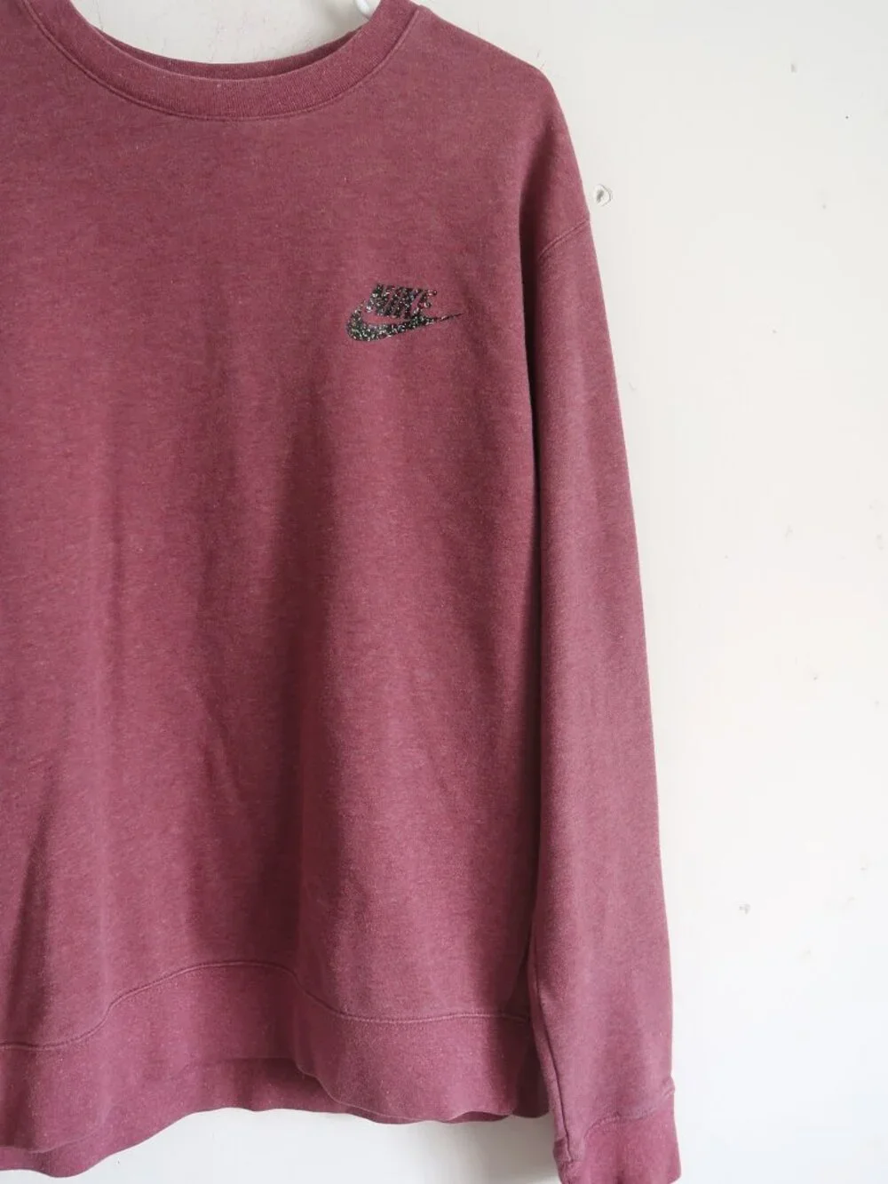 Nike Purple Sweatshirt - Size Medium